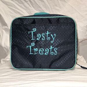 Thirty-one "Tasty Treats" Thermal Bag Navy/Teal